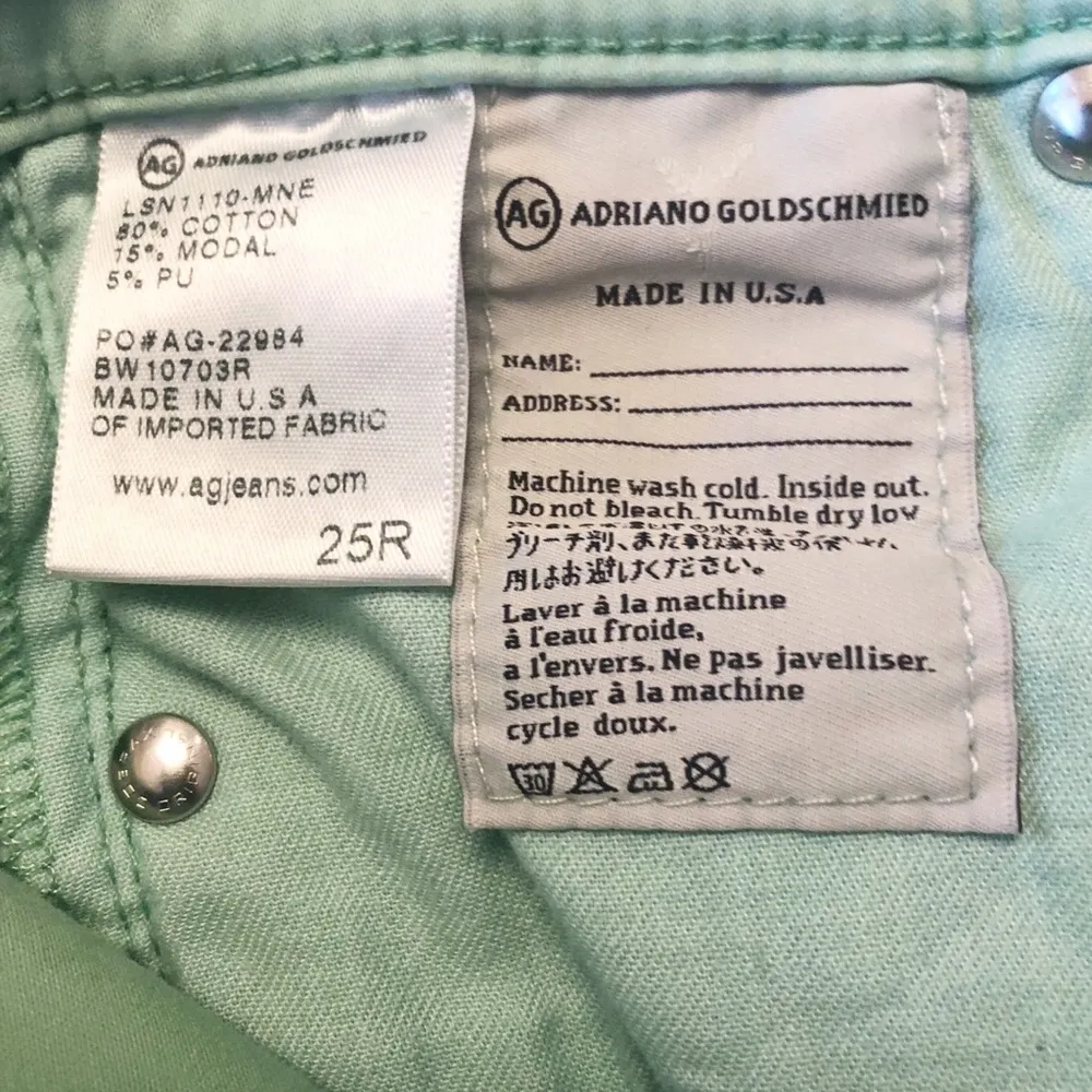 AG The Stilt Cigarette Leg Skinny Jeans - Image 8