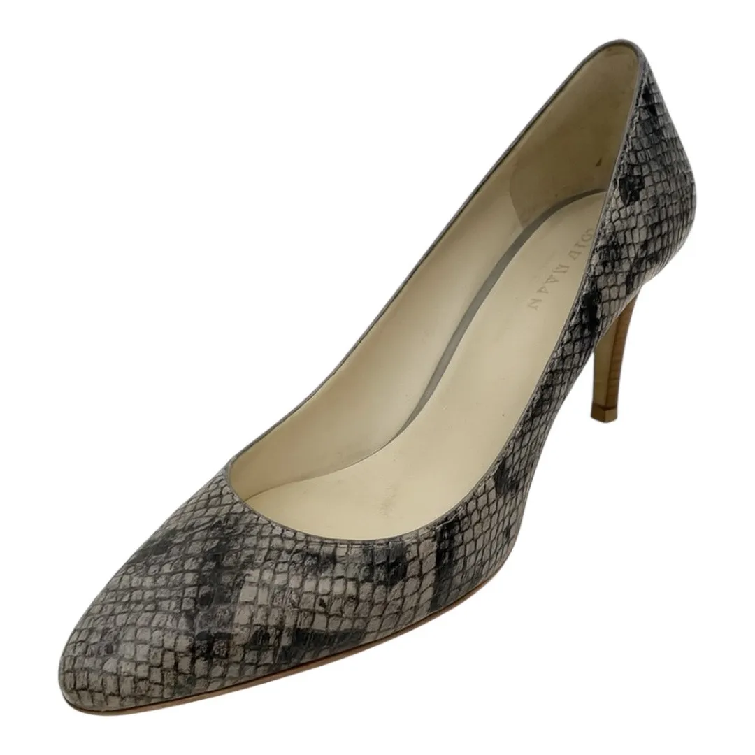 Cole Haan Grandos Women's 3 1/2 " Classic Almond Toe Pump Heels Snakeskin Size 8 - Image 2