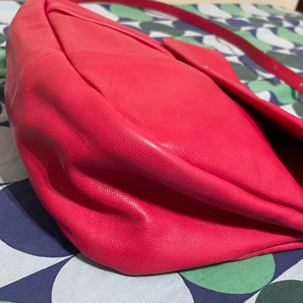 Marc By Marc Jacobs Fuchsia Leather Bag - Image 5