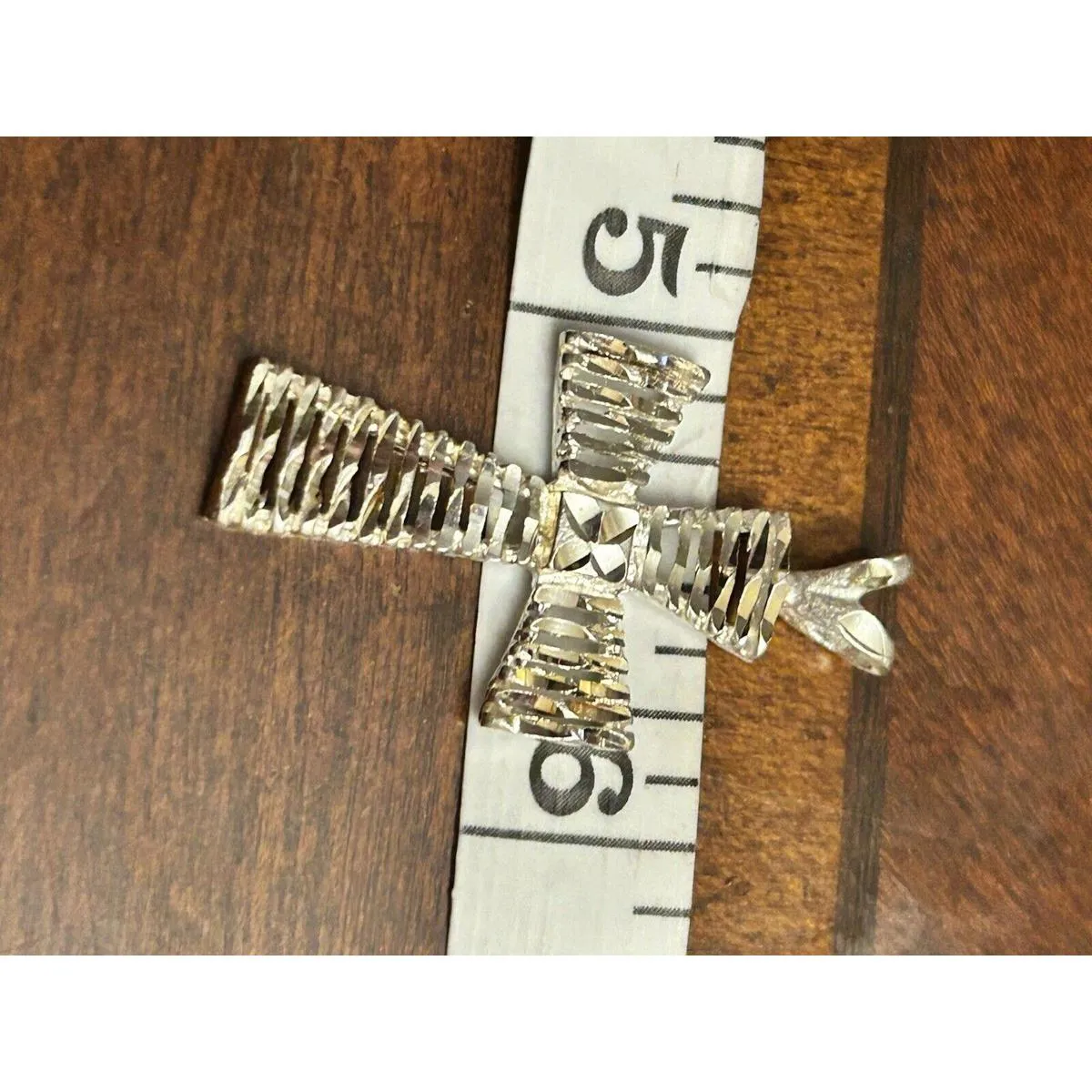 925 Sterling Silver Pendant Cross Lot F75 - Image 2