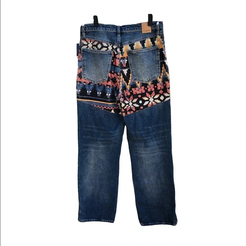 NWOT FREE PEOPLE ROCKY MOUNTAIN STRAIGHT JEANS - Image 3