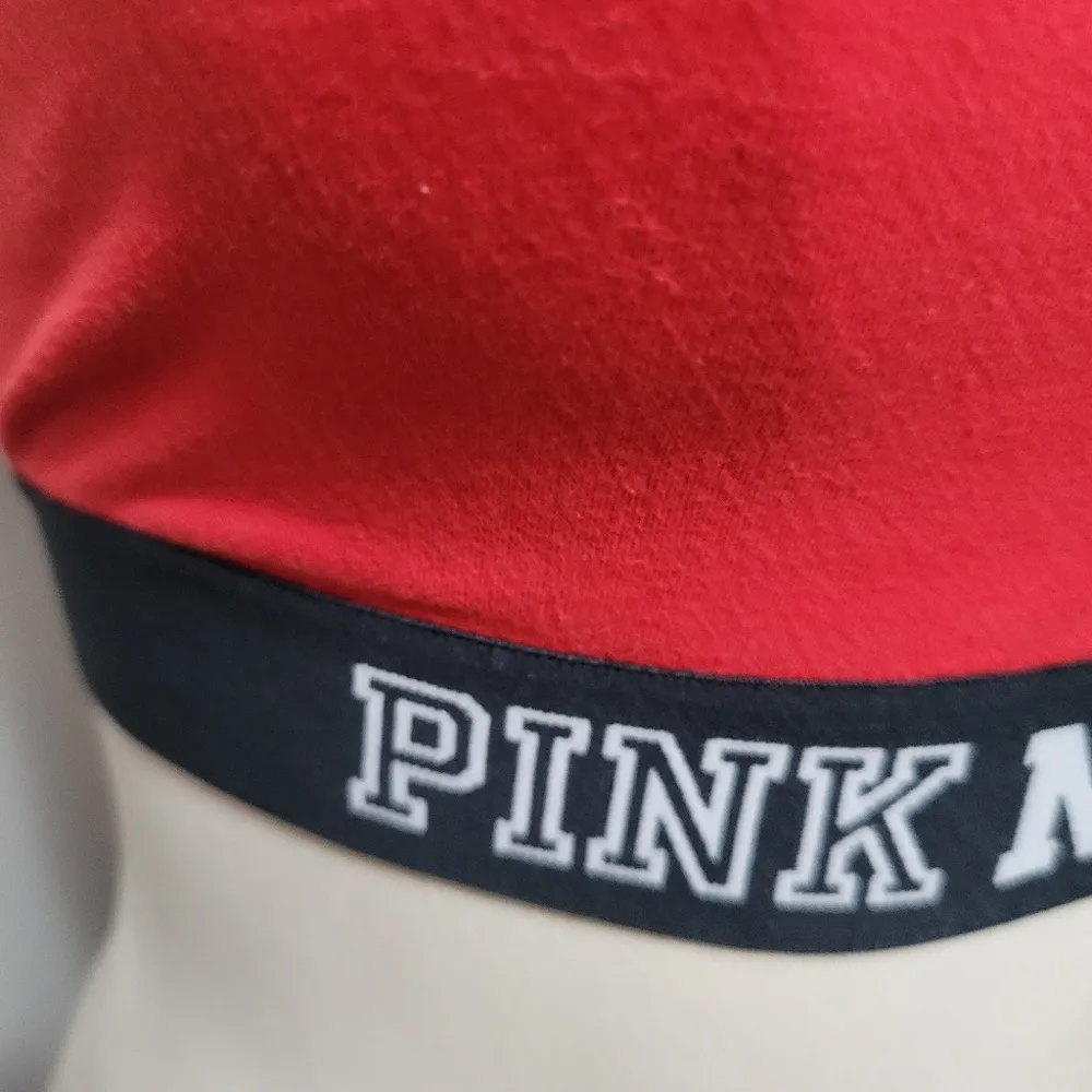 Pink Vs Secret Pink Nation red sports bra size small (aa-c) - Image 3