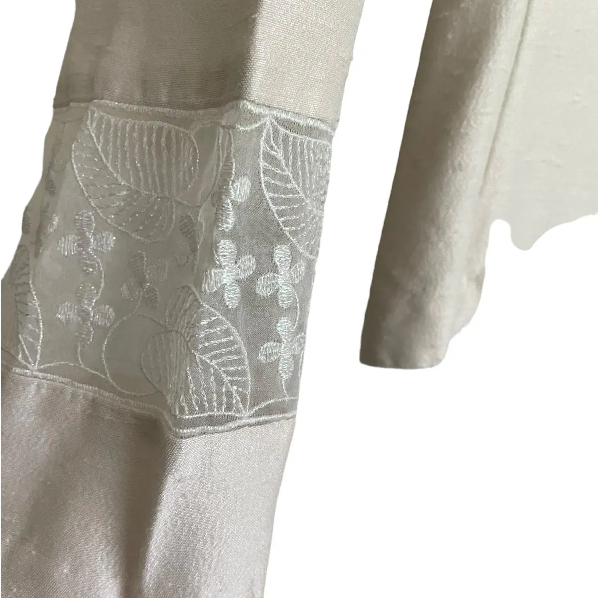 Vintage Jeffrey & Dara Women‎ Jacket 10 Lace Inlet Retro Glam Dainty Romantic - Image 12