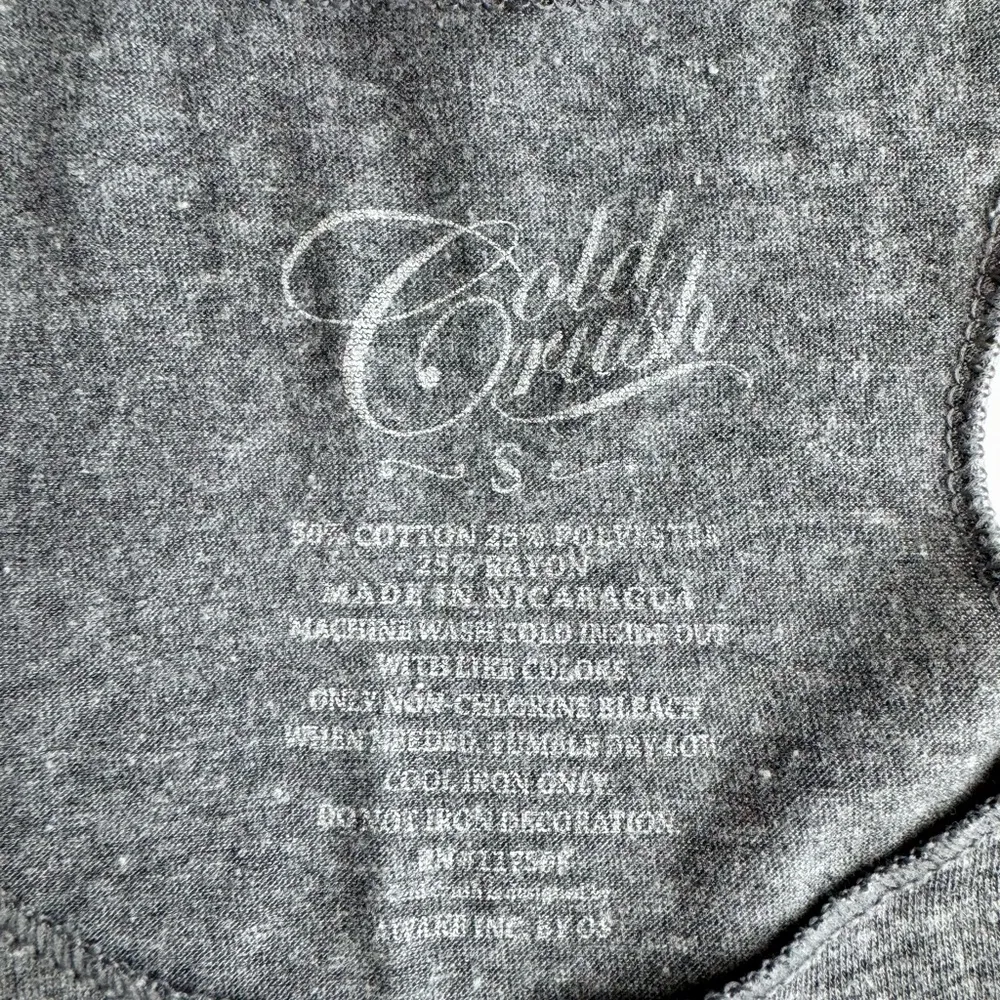 Cold Crush Tropical Flag 🇺🇸 Racerback Heather Gray Tank Top Size S - Image 7