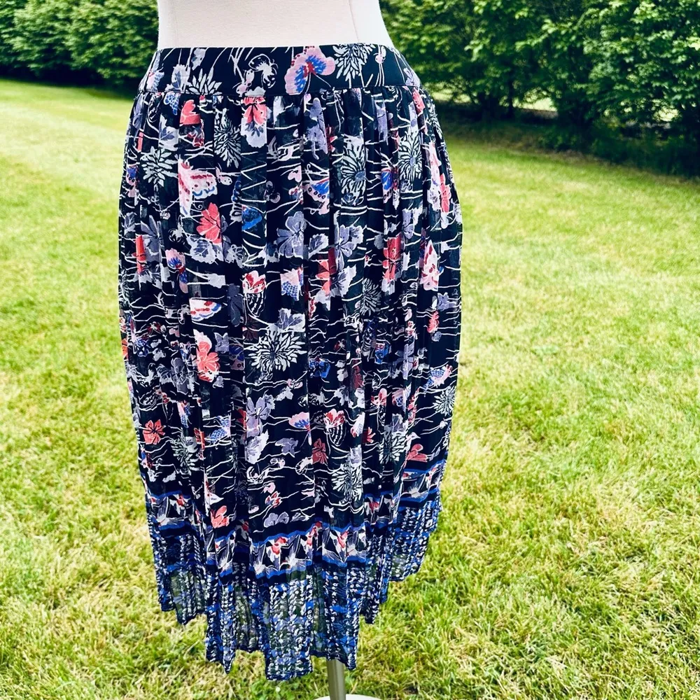 Per Una Marks & Spencer Floral Crinkle Effect A - Image 12