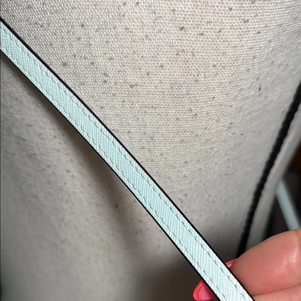 Kate Spade Laurel Way Winni   powder blue Crossbody Bag with Gold Hardware - Image 3