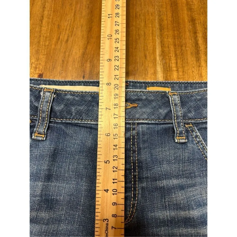 Pilcro And The Letterpress Womens Jean Shorts Size 26 Cotton Blend Blue - Image 10