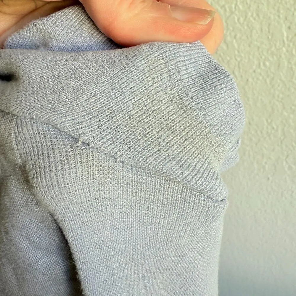 J. Jill Pure Jill 100% Linen Lagenlook Natural Shift Dress Farmhouse Cottage M Blue Size M - Image 8