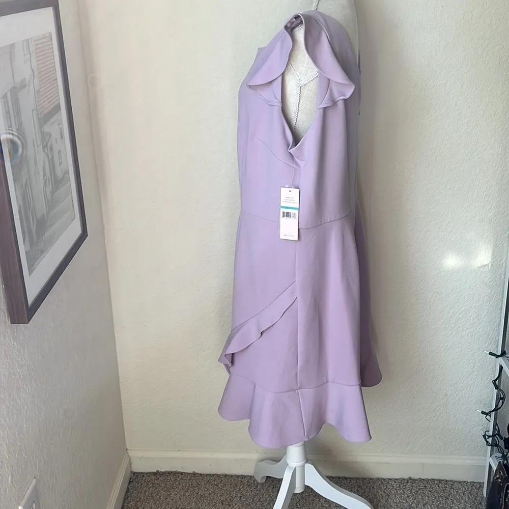 NWT NANETTE LEPORE Lavender Paradise Blooms Dress - Image 3