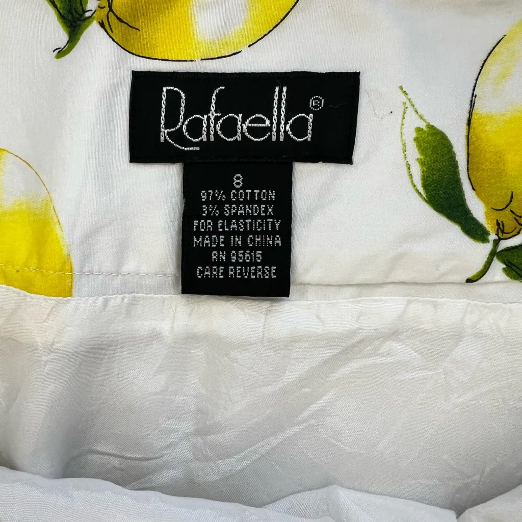 Rafaella Lemon Flare Skirt size 8 - Image 6