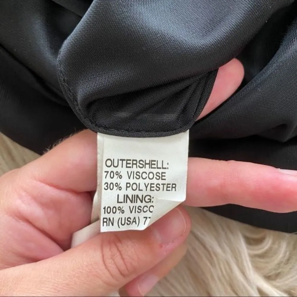 ZARA Woman Black Pencil‎ Skirt Sz XS - Image 4