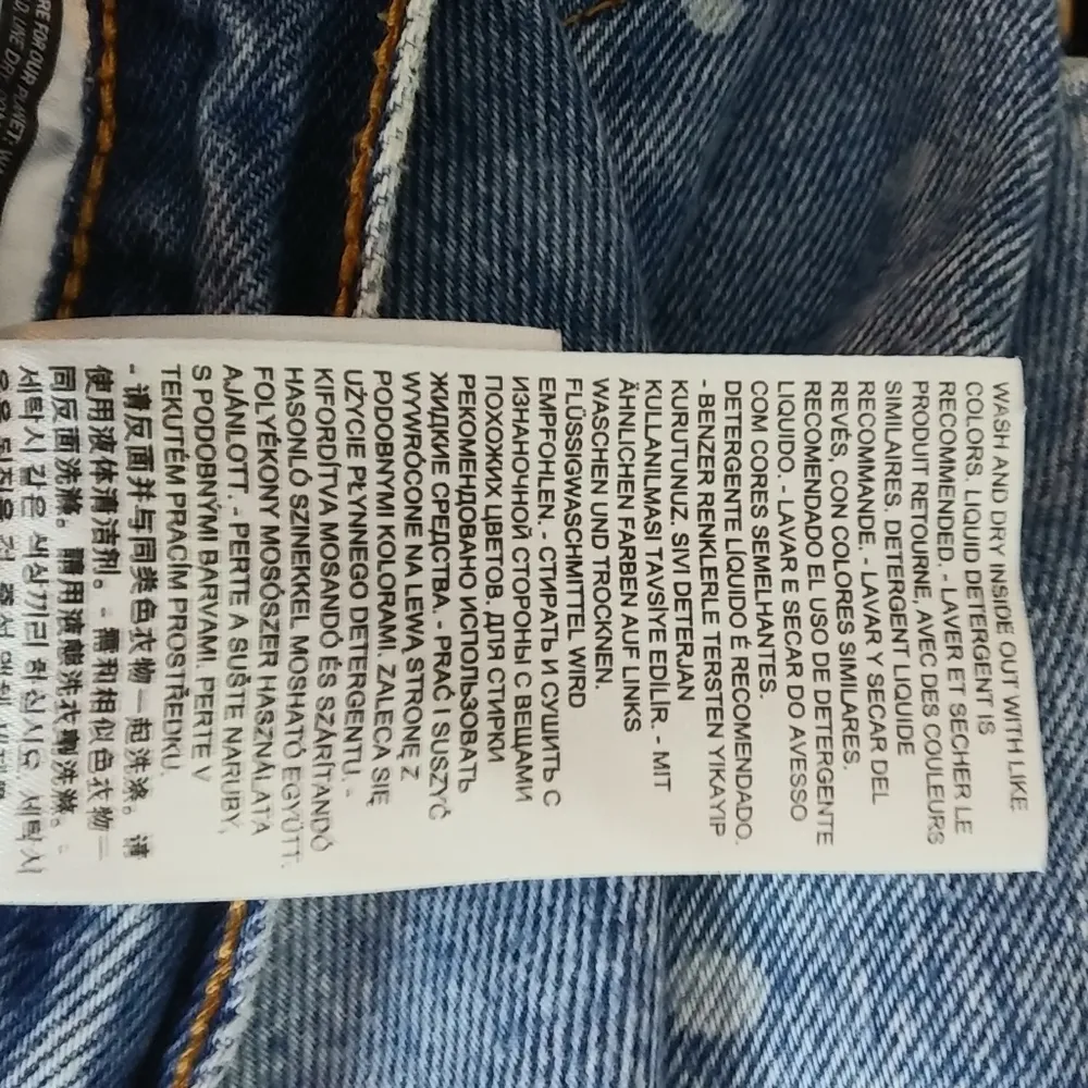 Levis 501 Jeans 38 Dot Cutoff Shorts Plus - Image 6