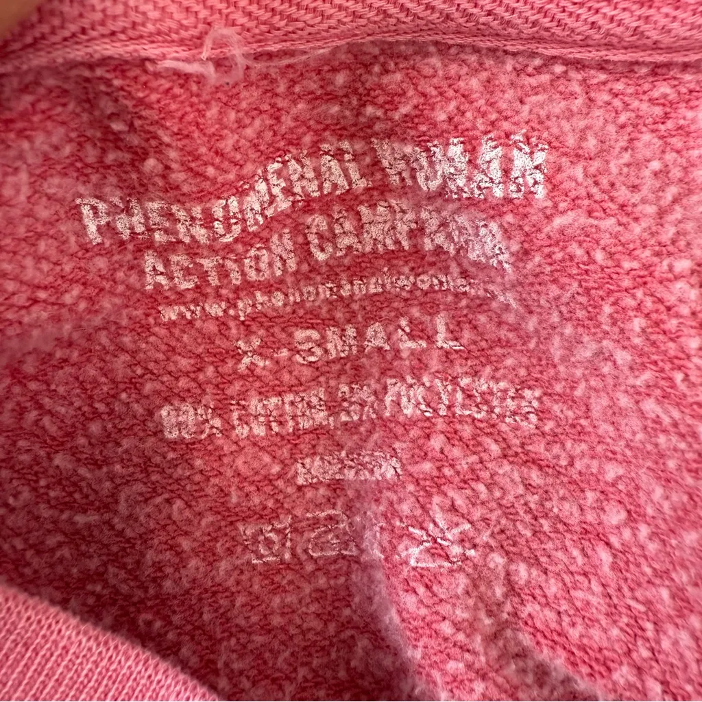 phenomenal woman action campaign i'm speaking crewneck Size XS Pink - Image 4