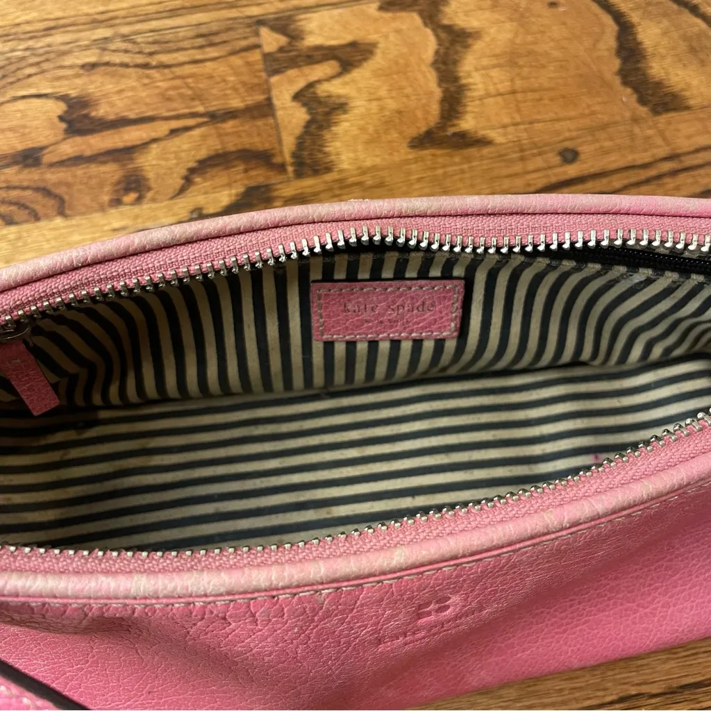 Kate Spade Vintage Pink Leather Shoulder Bag - Image 3