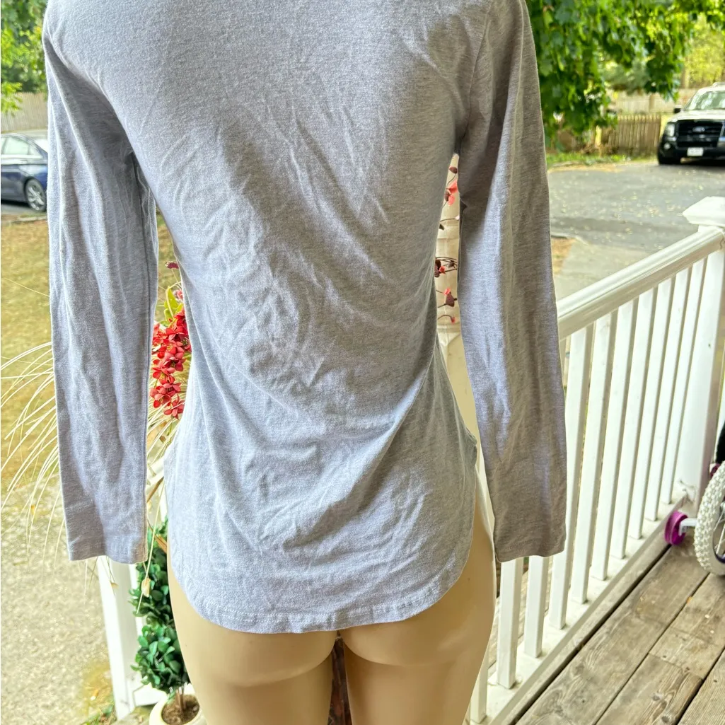 Christmas holiday pajamas shirt Gray Size M - Image 6