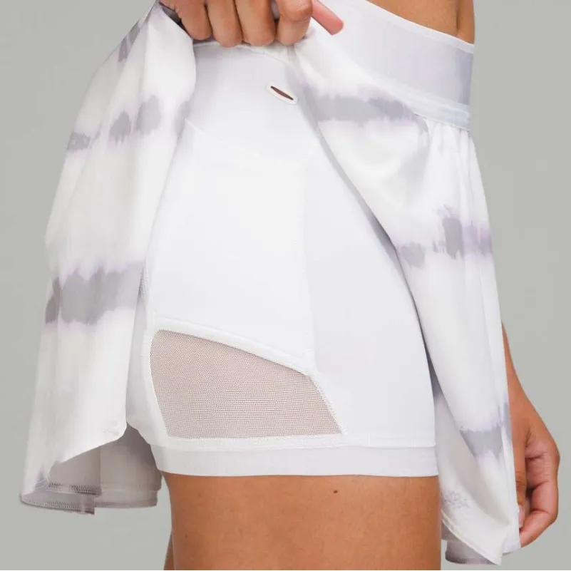 Lululemon Court Rival High-Rise Tennis & Running Skirt, Size 10 - Image 3