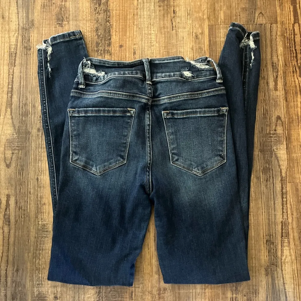 Flying Monkey Blue High Rise Jeans Gradient Wash - Image 3