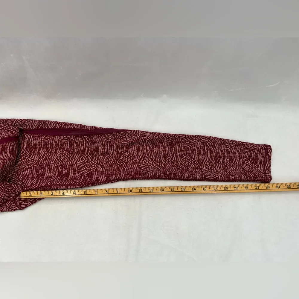 CALIA by Carrie Underwood Womens Energize High Rise Tight Leggings S Red - Image 6