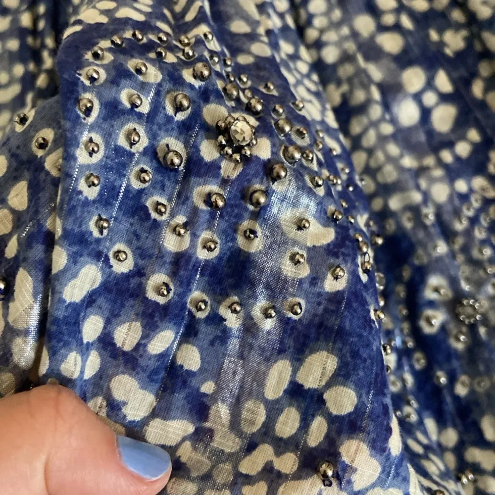 printed and studded skirt. S-M - Image 3