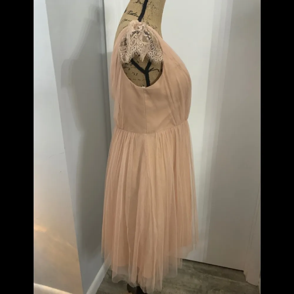 BHLDN Jenny Yoo Collection Blush Dress - Image 7