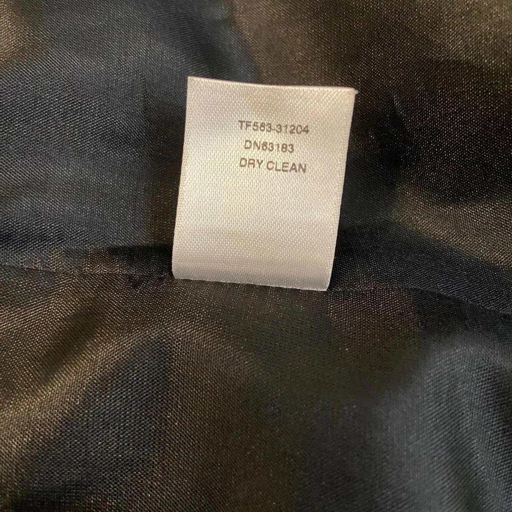 Pendleton Black White Houndstooth Blazer Wool Jacket Size 6 Virgin Lamb Wool - Image 9