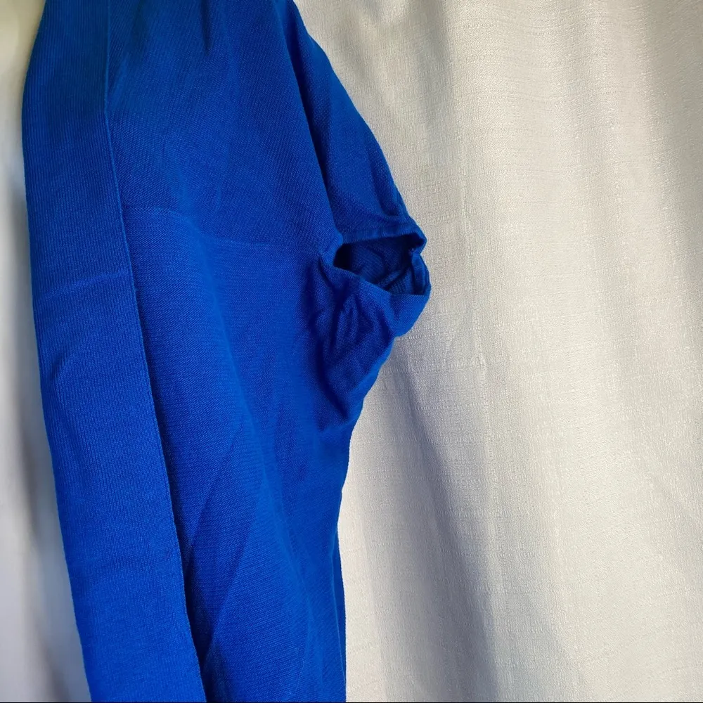 Worthington royal Blue knit Cardigan Large - Image 9