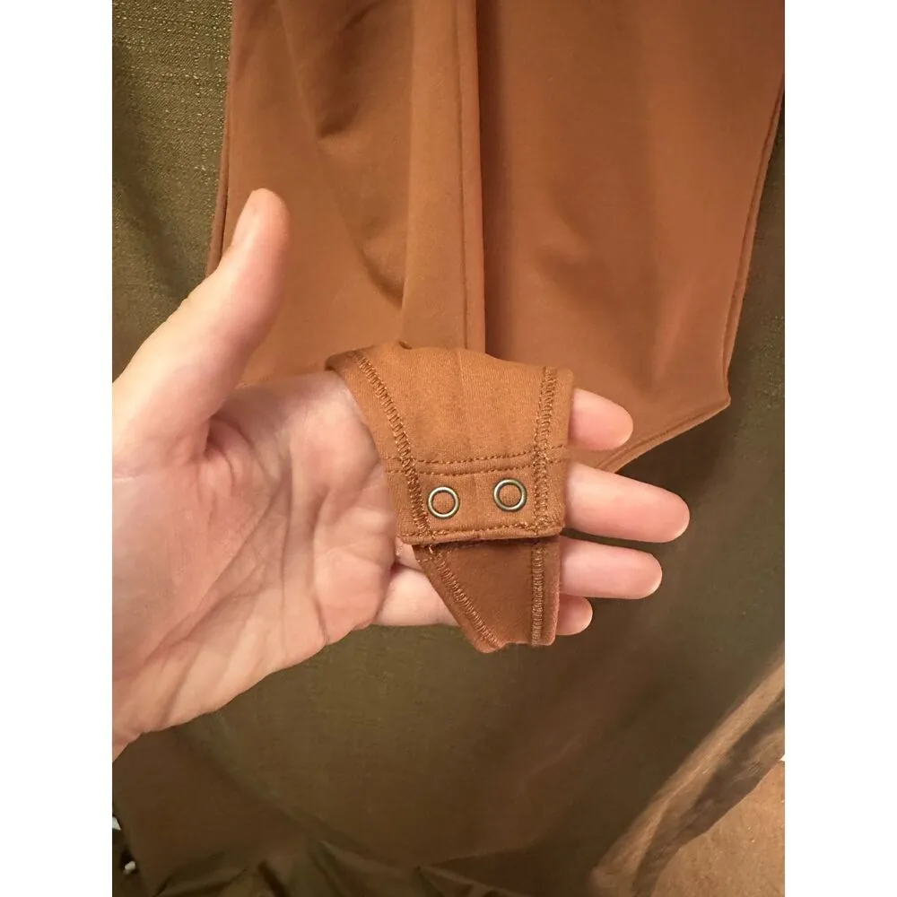 NWT Abercrombie and Fitch Double-Layered Seamless Halter Bodysuit Size Large - Image 2