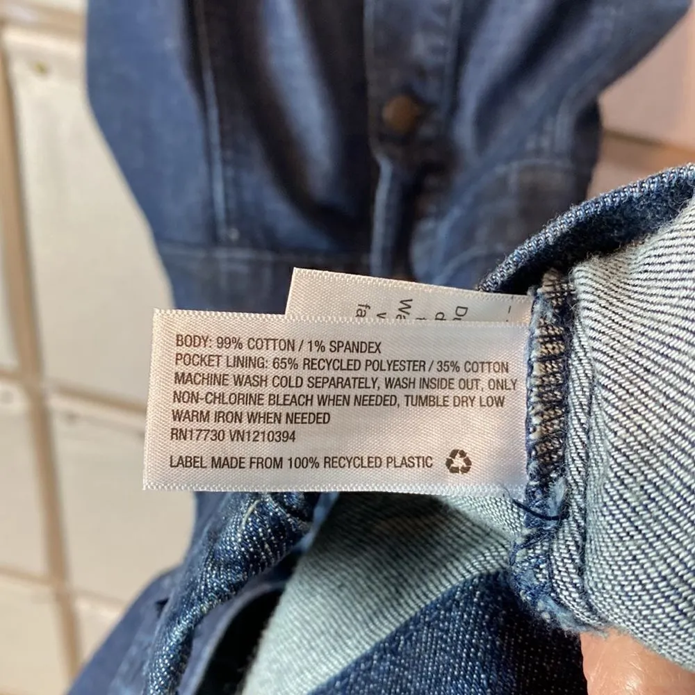 Universal threads button down apron dress - Image 4