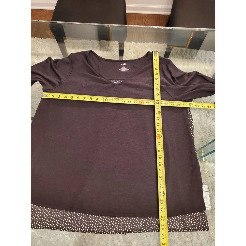 Evri Women Black Solid Rayon V - Image 8