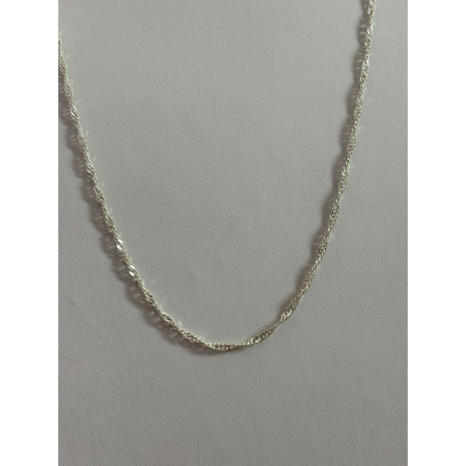 Sterling Silver 925 24” Twisted Rope Chain Necklace NWT - Image 5