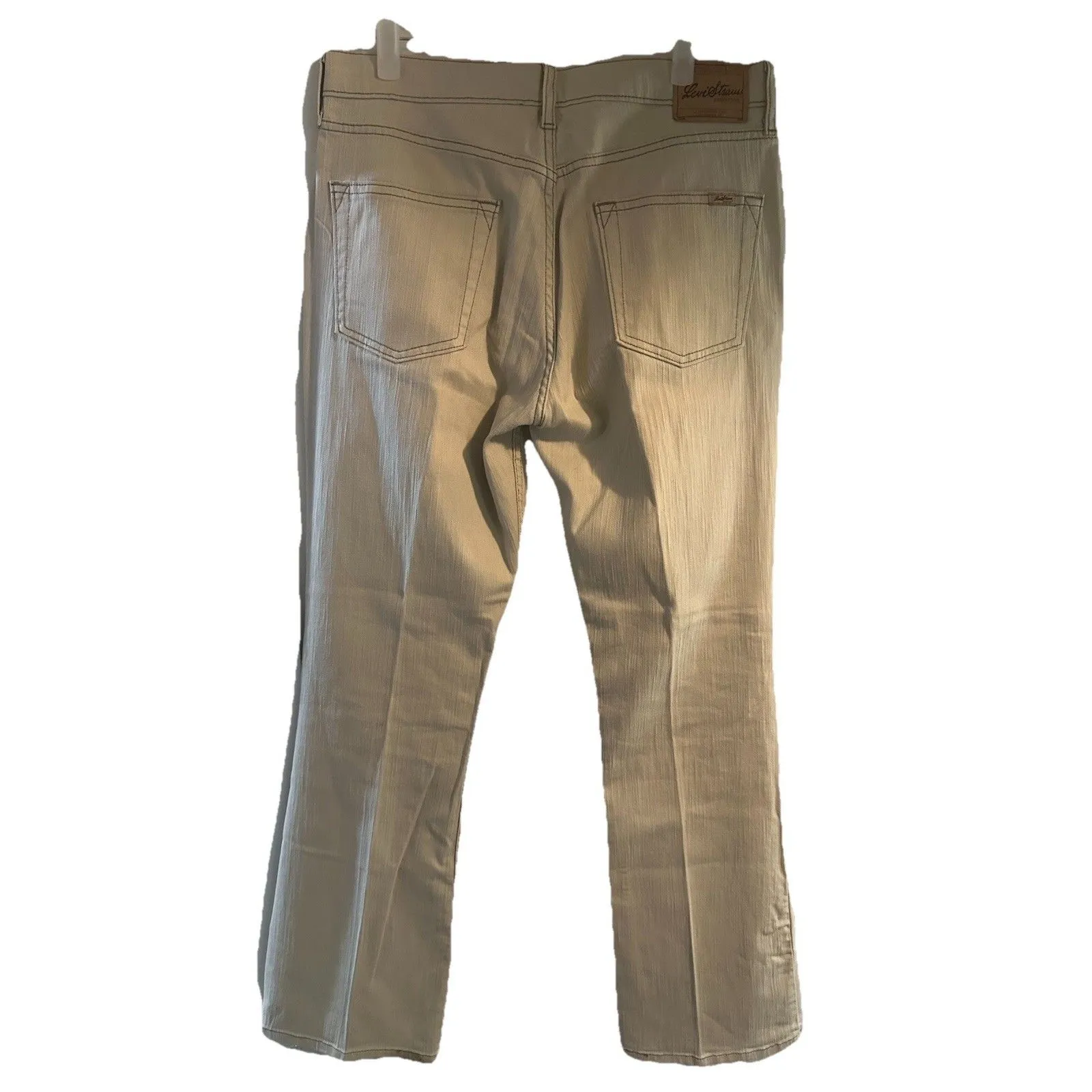 LEVI STRAUSS Beige Signature Stretch Bootcut Normcore Western Women’s Sz 12 - Image 3