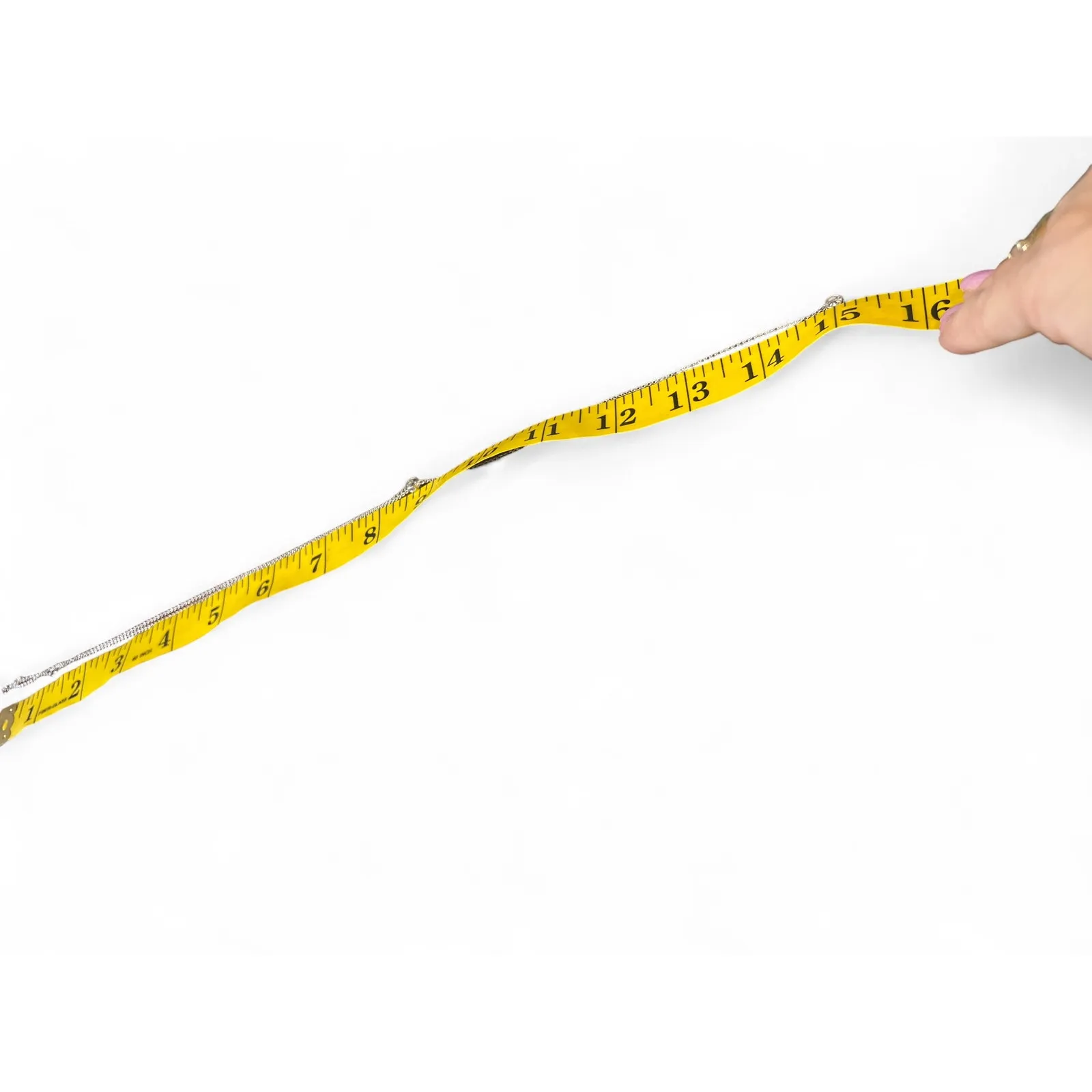 Round Cut Bezel Channel Cubic Zirconia Long Y Lariat Silver Chain Necklace - Image 9