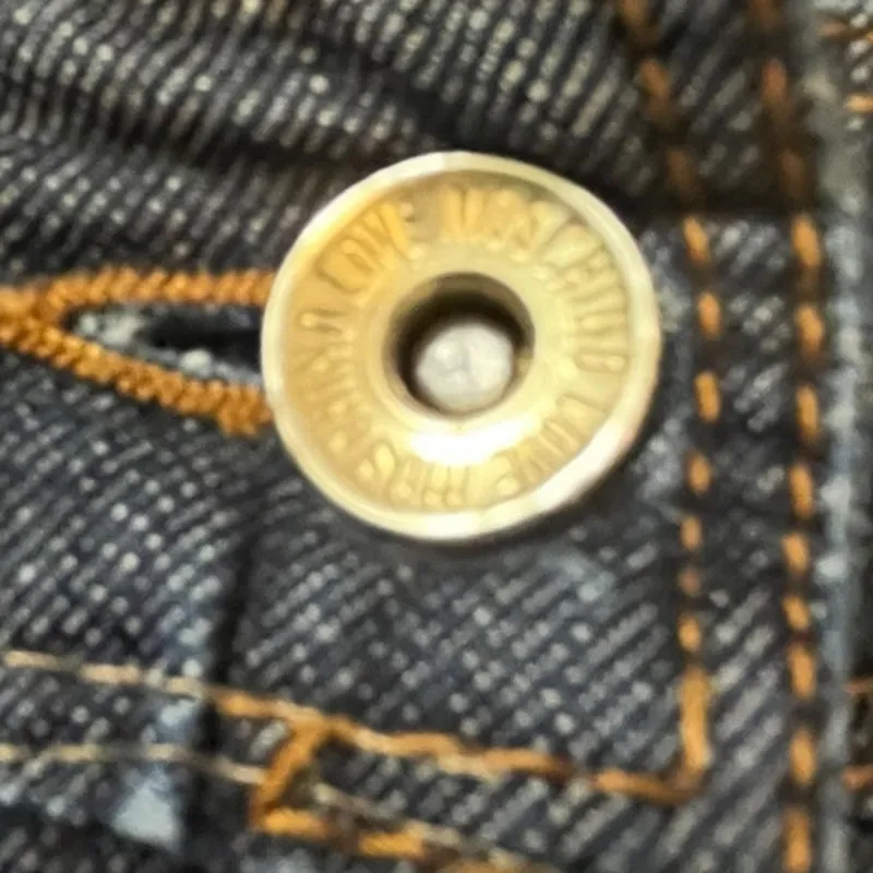 Love Moschino Denim Mini Skirt Stretchy Blue Jeans Skirt Size L 36" Waist - Image 2