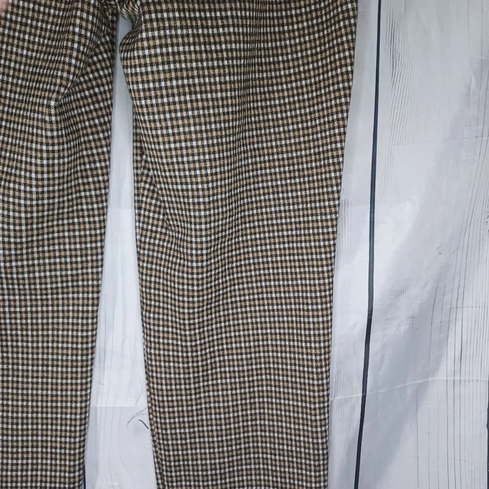 J.Jill Pointe Slim Leg Pull On Brown Houndstooth Pants Size undefined - Image 10