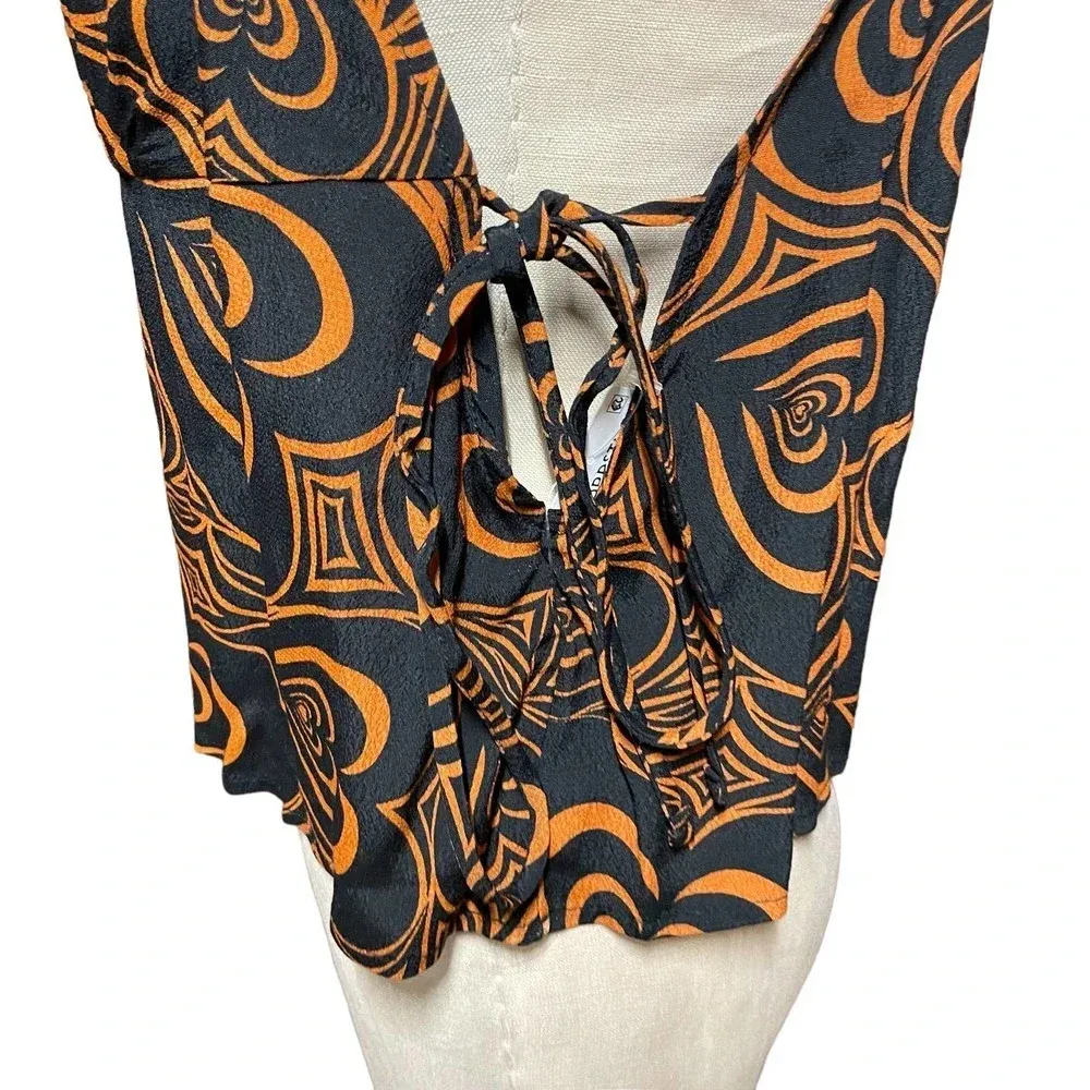 Lisa Says Gah Buffy Wild Hearts Tank Top‎ Black Brown Size Large - Image 7