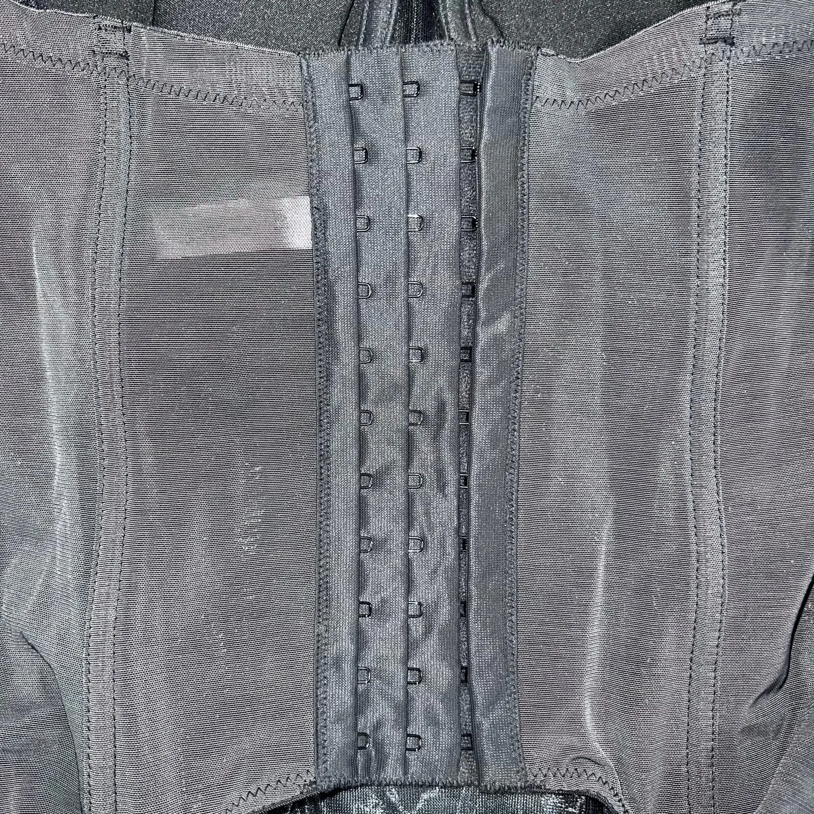 Y2K Vintage Victorias Secret Womens Corset Bustier Garters Sheer Lace Black 36D - Image 5