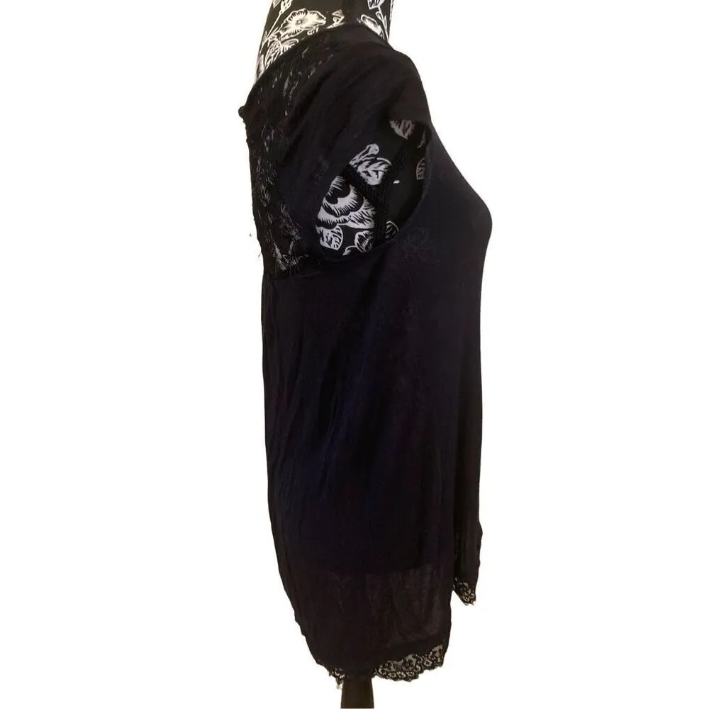 Candies Semi Sheer Lace Night Shirt Nightie Pajamas Sexy Intimates - Image 12