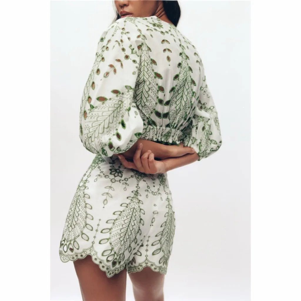 Zara Embroidered Set - Image 4
