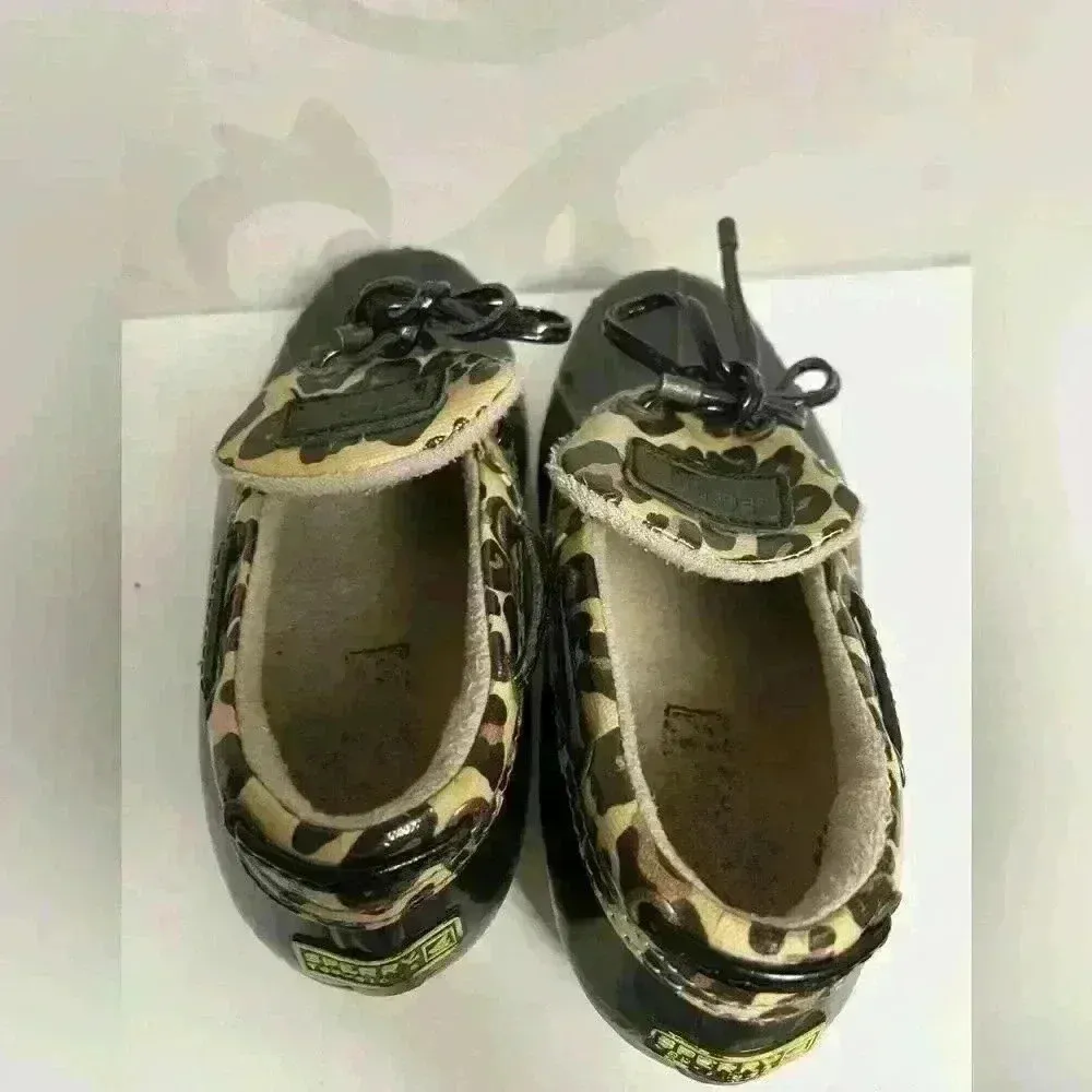 Sperry Waterproof Rubber Duck Shoes Size 6 - Image 7