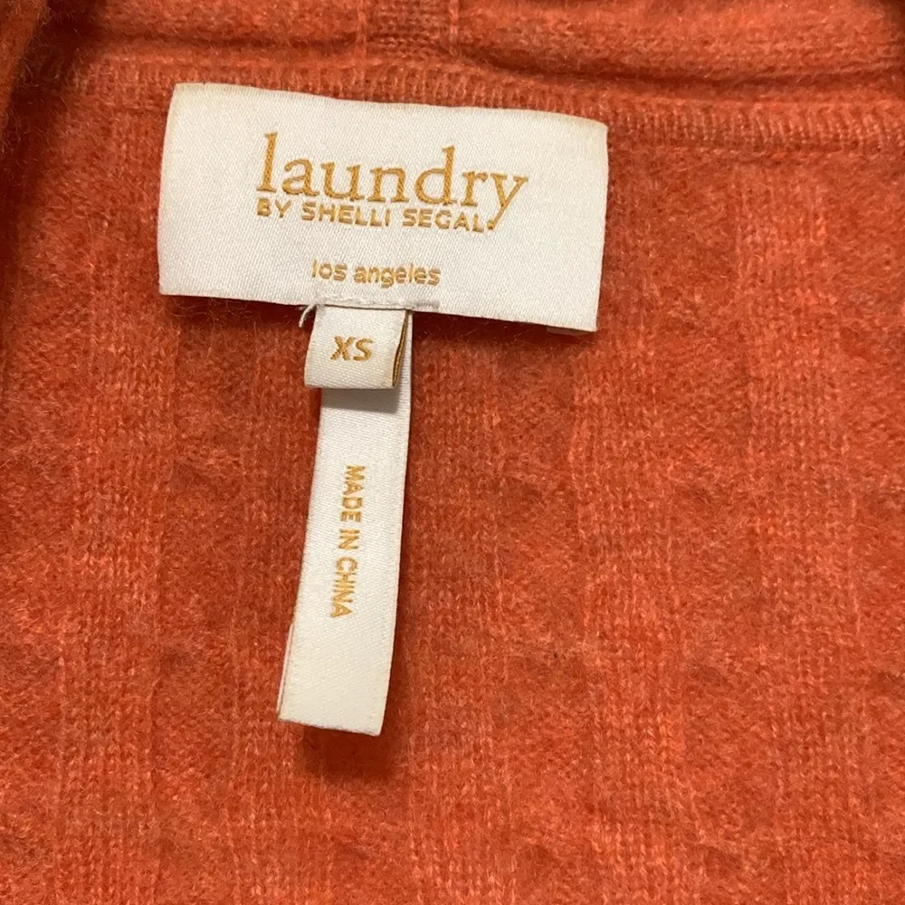 Laundry by Shelli Segal woman size XS 100% cashmere dry clean - Image 2