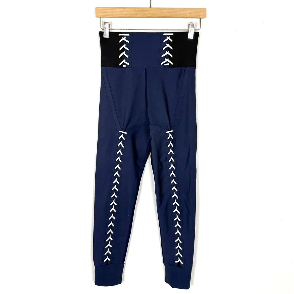 Jonathan Simkhai x Carbon38 Corset Leggings Blue - Image 5