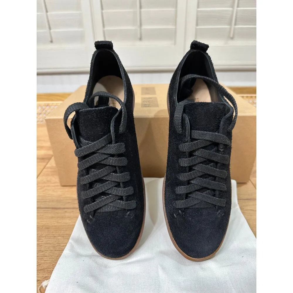 Feit Latex Low Suede Black Sneakers Unisex Size 5.5/6 US 36 EU NIB Court Sneaker - Image 7