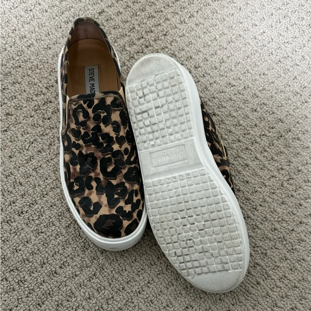 Steve Madden Slip On Cheetah Sneakers in Cheetah - Image 3
