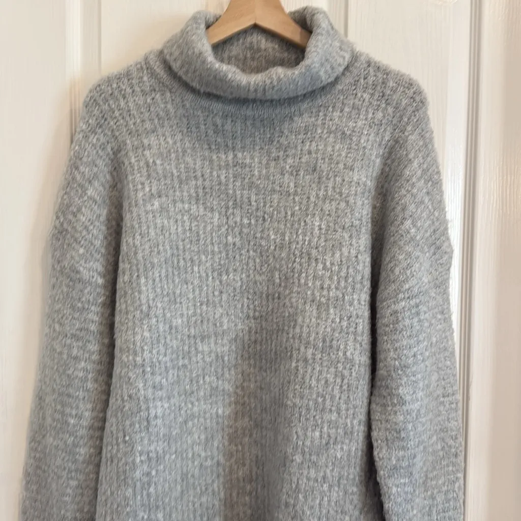 Express cowlneck wool blend tunic sweater NWT - Image 3