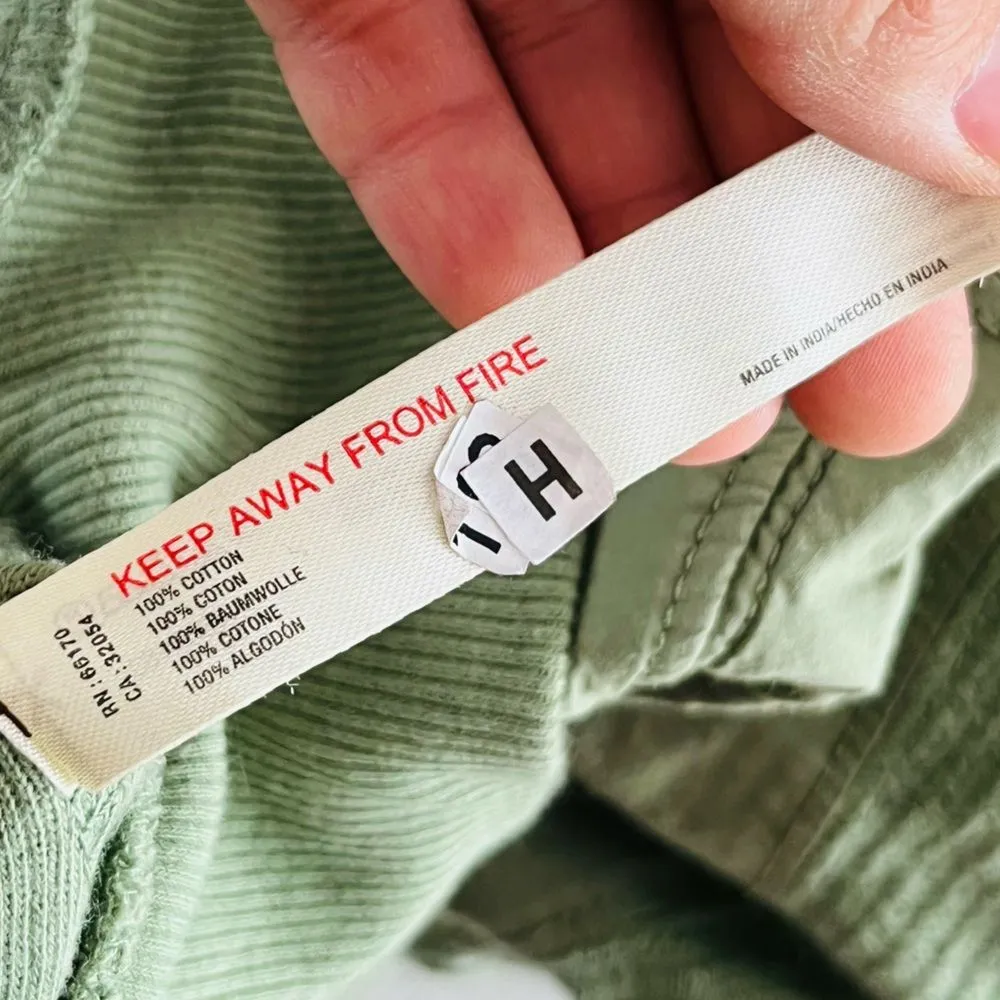 Free People Movement All The Way Pullover Hoodie in Green Size Small NWOT - Image 7