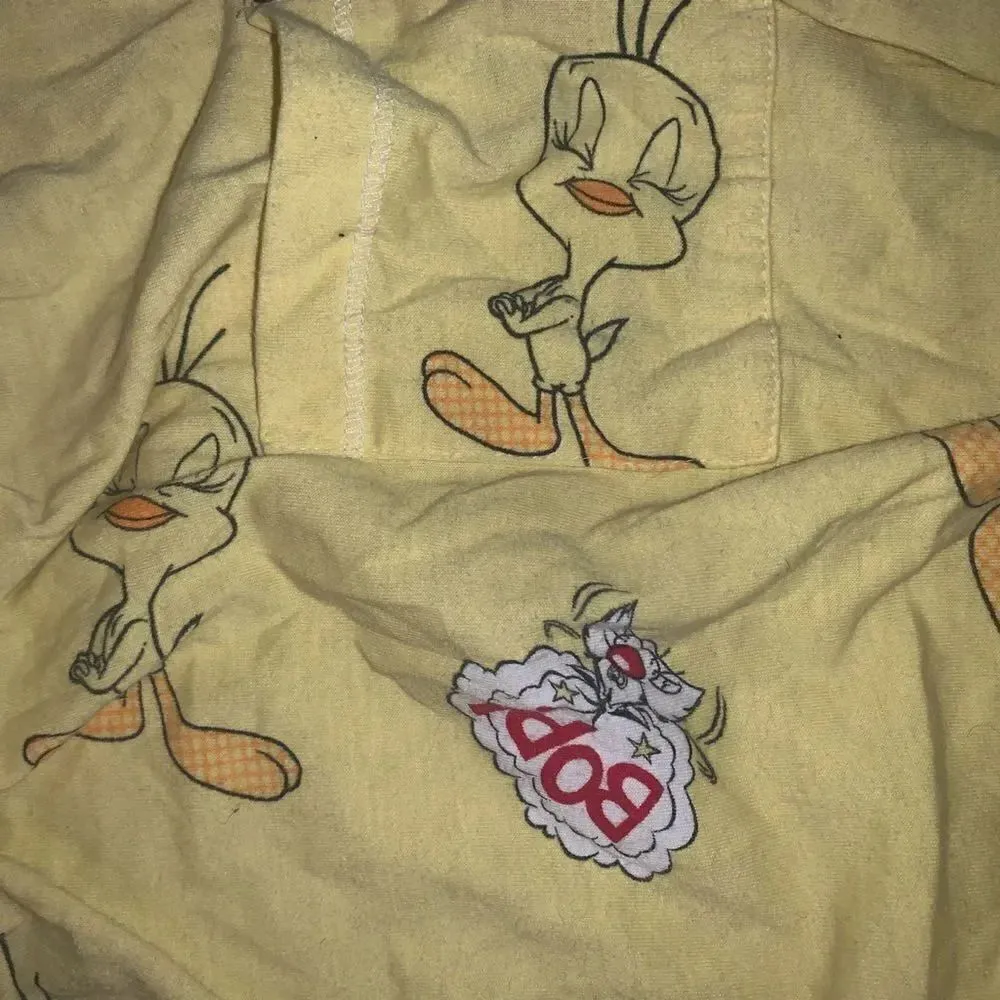 Vintage looney tunes tweety bird pajama pants - Image 2