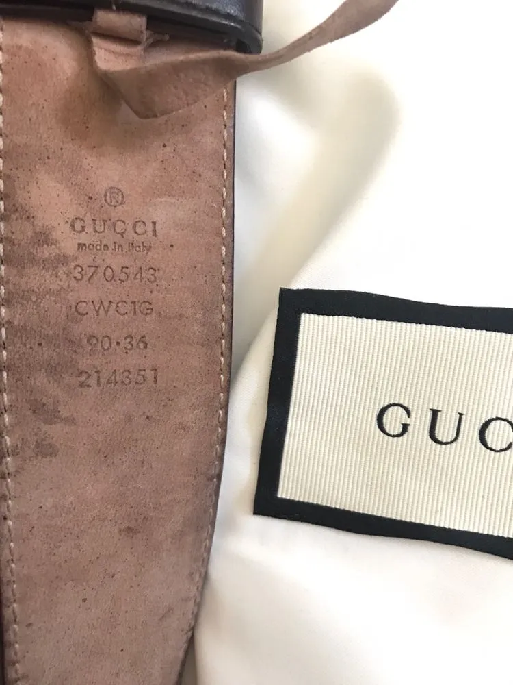 Gucci Brown Belt - Image 3