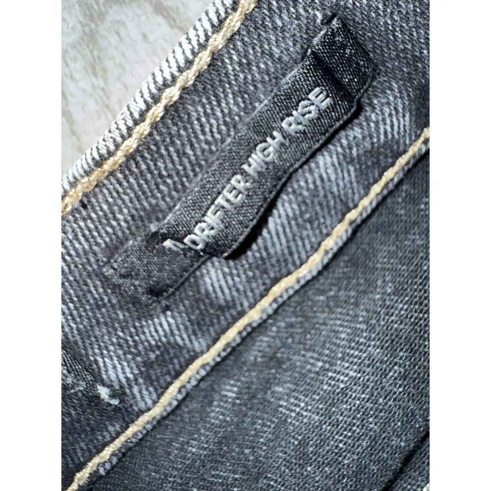 Kendall & Kylie Shorts Womens 3/26 Juniors Black Jean Denim Drifter High Rise - Image 4