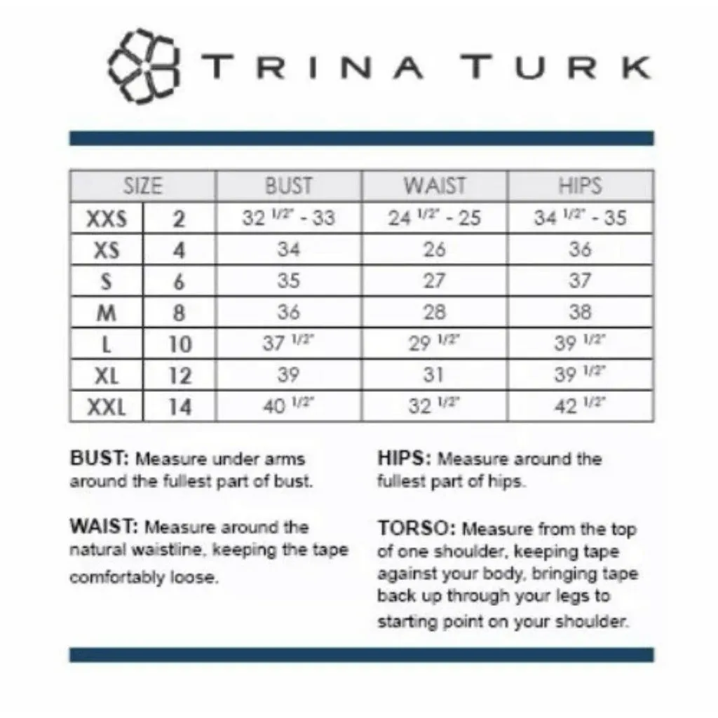 Trina Turk Strapless Hot Pink Bikini Top Size 10 Gypsy Ruffle Swimsuit NWT - Image 7