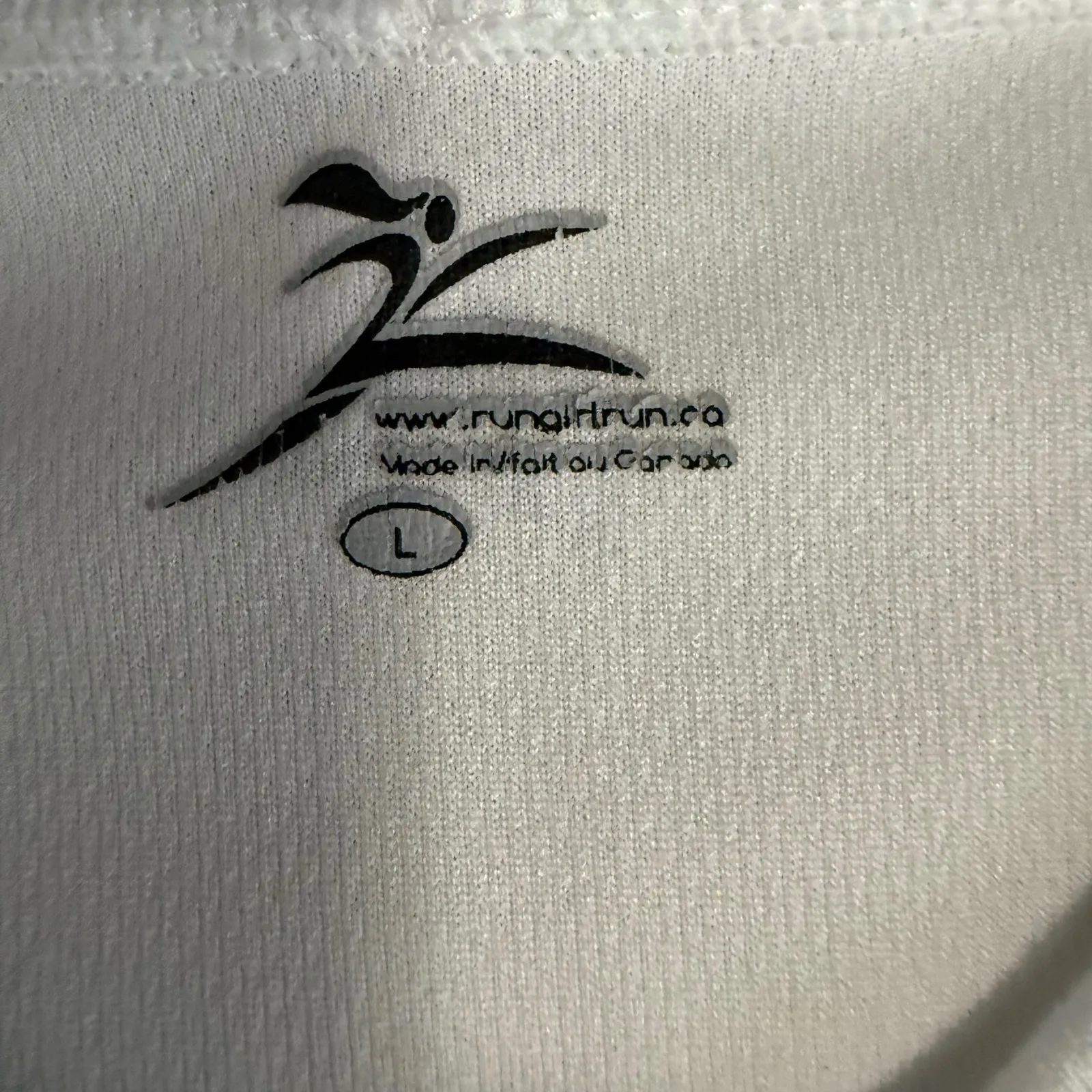 Run Girl Run White V Neck T Shirt Graphic Turtle Remember The Turtle Won Size L Size L - Image 6